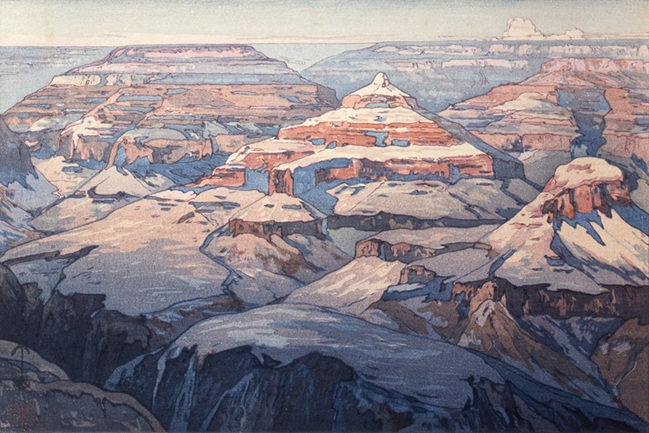 「米国シリーズ グランドキャニオン」 大正14年(1925)