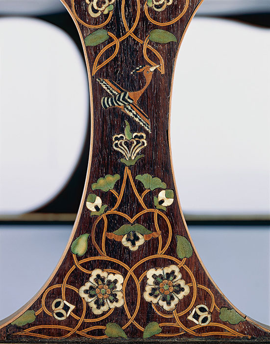 北倉　木画紫檀双六局（部分）