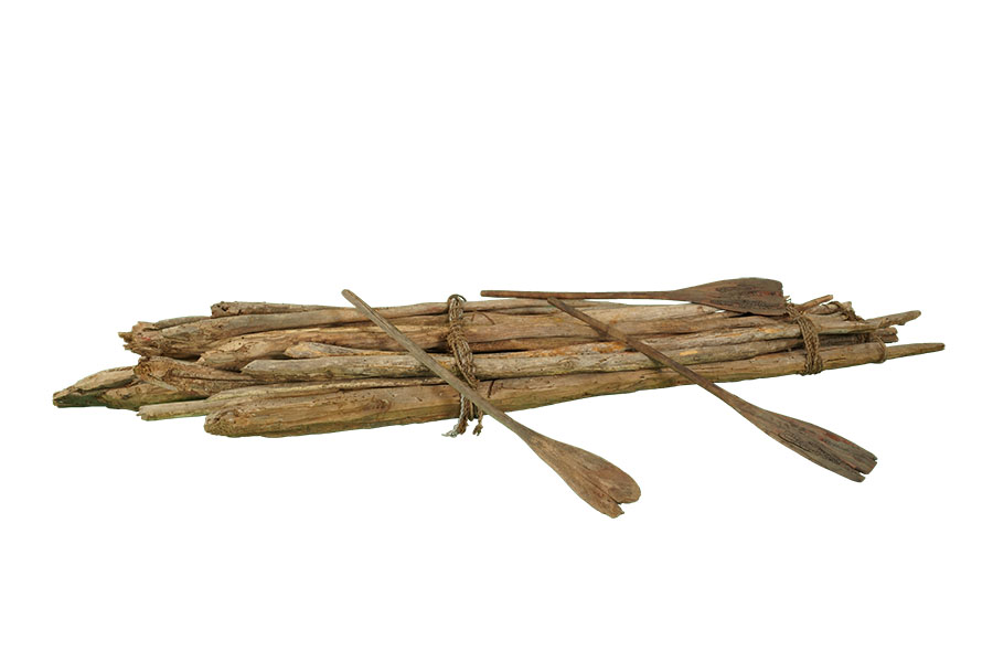 筏（オーストラリア） 国立民族学博物館所蔵