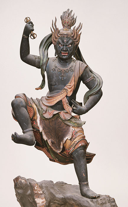 重要文化財　蔵王権現立像　鎌倉時代　嘉禄2年（1226）奈良　如意輪寺