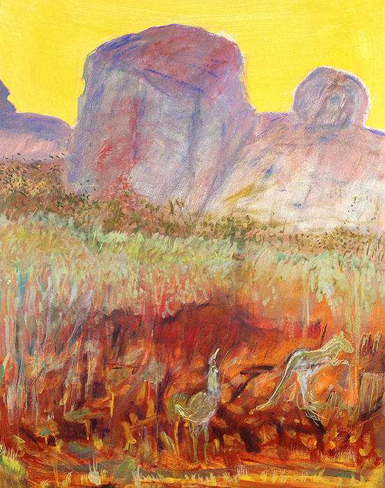 ウェンディー・ヒュバート《Hunting Place》 2024