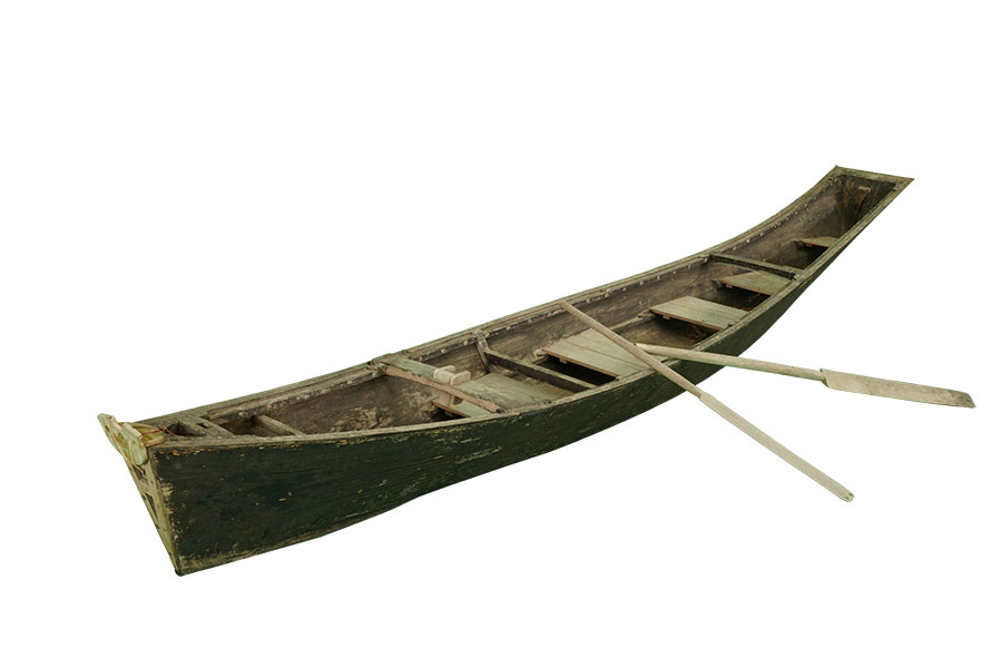 沖縄のサバニ（日本） 国立民族学博物館所蔵