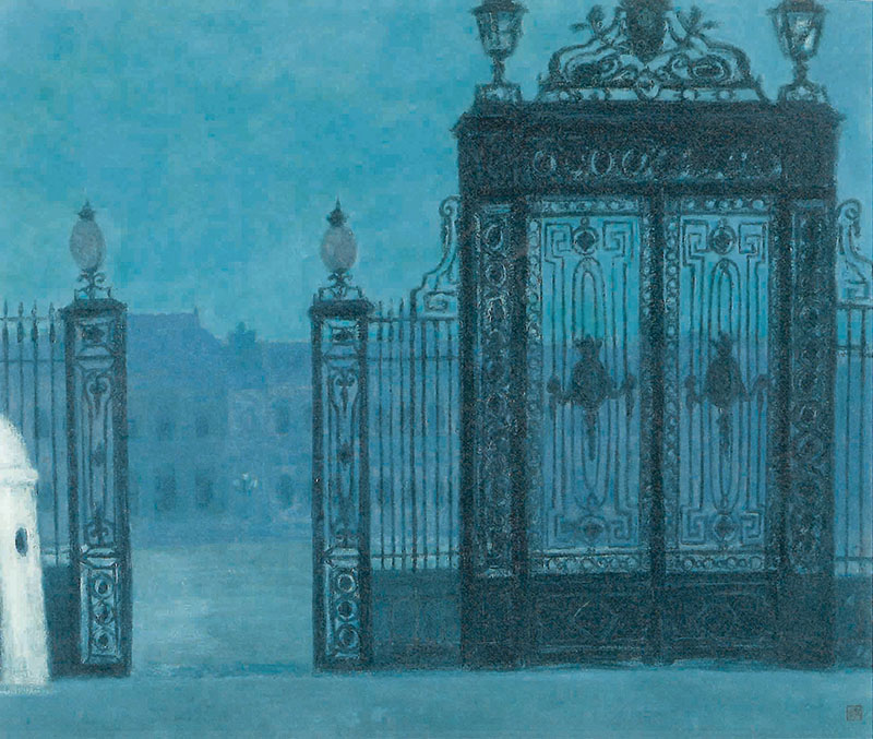 《門》 1952年　千葉県立美術館蔵