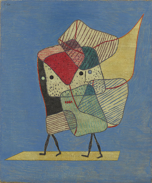 パウル・クレー《双子》1930年 石橋財団アーティゾン美術館