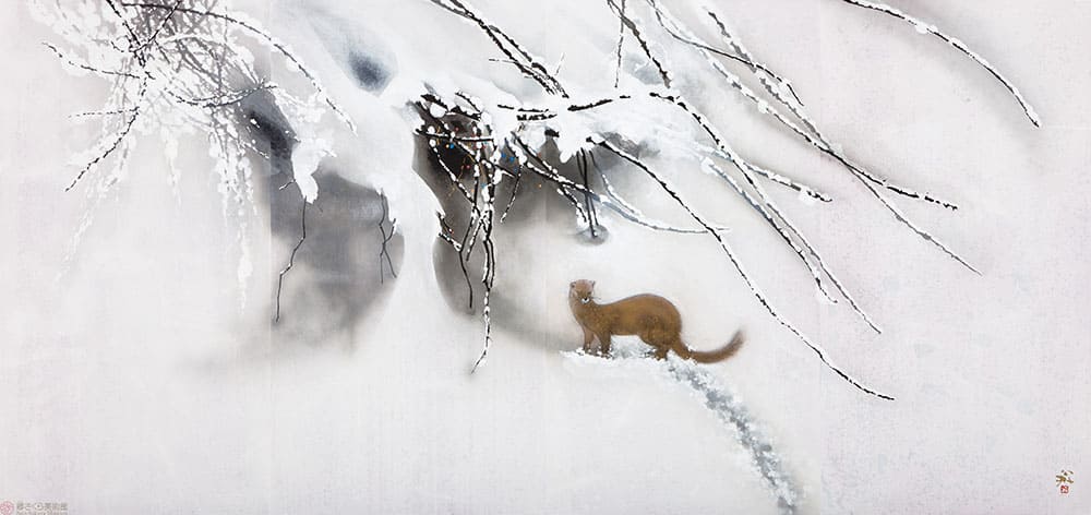 松村公嗣《春待つ》2016年