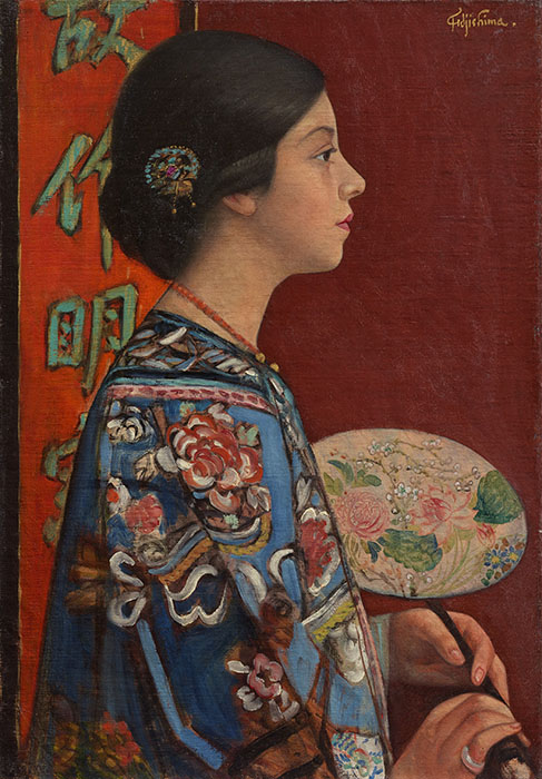 藤島武二《東洋振り》1924年 石橋財団アーティゾン美術館