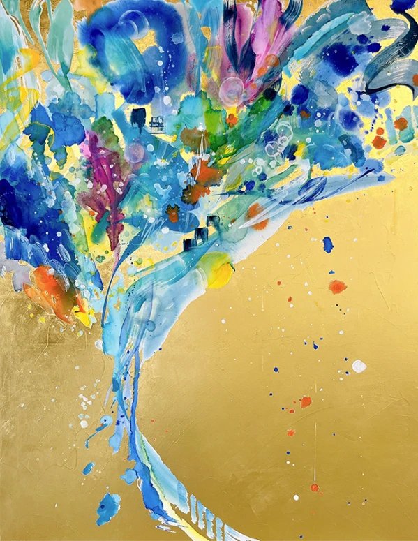 「静かな対話」(F50号)