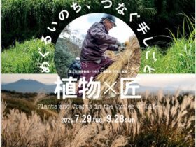 国立科学博物館・竹中大工道具館共同企画展「植物×匠　めぐるいのち、つなぐ手しごと」国立科学博物館