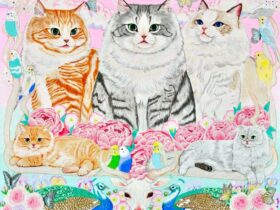 「Heaven」 アクリル絵具、キャンバス F15