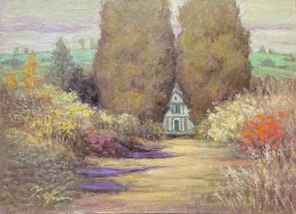 「ジベルニーの道(仏)」 P20