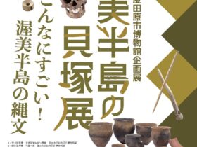 企画展「渥美半島の貝塚展」田原市博物館