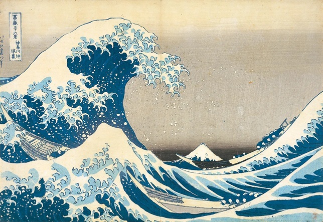 葛飾北斎 『冨嶽三⼗六景 神奈川沖浪裏』 個人蔵