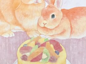 大見 真里佳「うれしい日」6号F