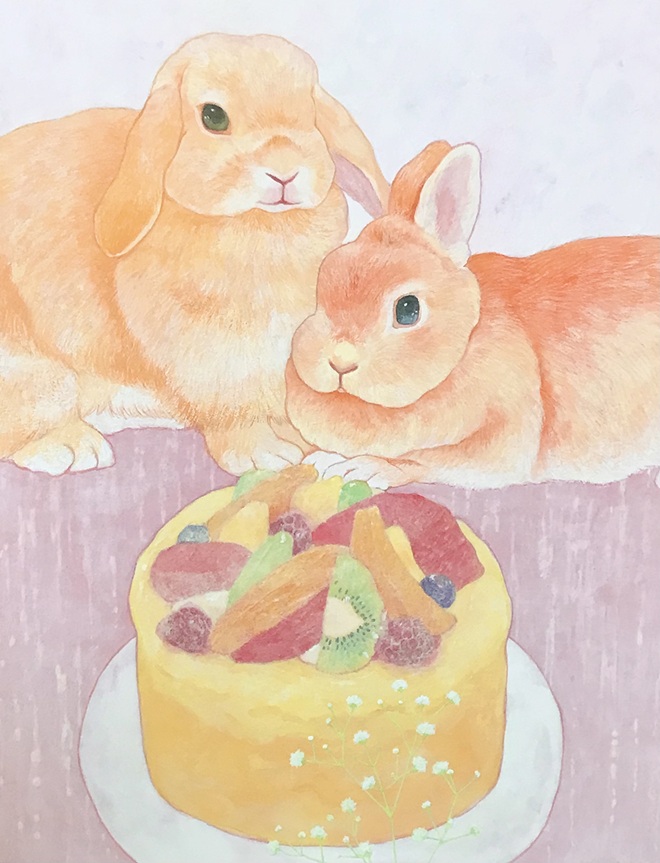 大見 真里佳「うれしい日」6号F