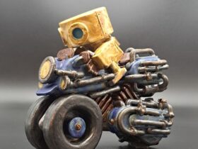 「三輪マシン」 w11.0×d17.5×h17.0cm