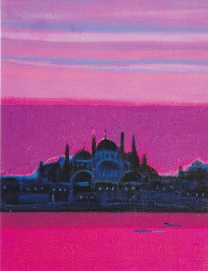 「イスタンブールの夕景」
6F
油彩