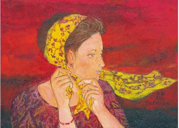 作品名:風の彩り サイズ:3号変形