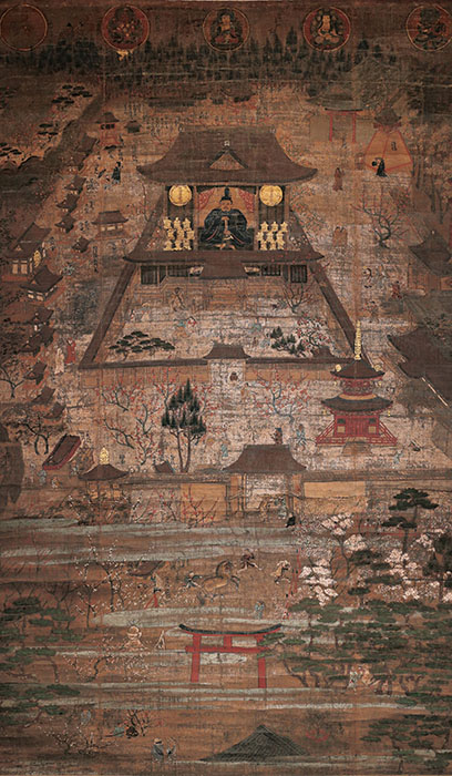 北野宮曼荼羅図　京都・北野天満宮蔵［前期展示］