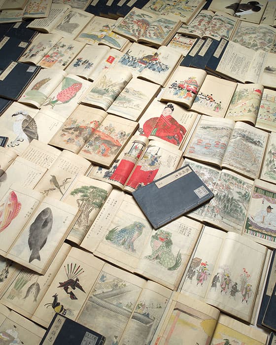 張州雑志　内藤東甫編　百冊の内（部分）江戸時代18世紀　名古屋市蓬左文庫蔵