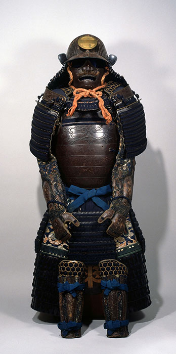 紺糸威二枚胴具足(個人蔵)