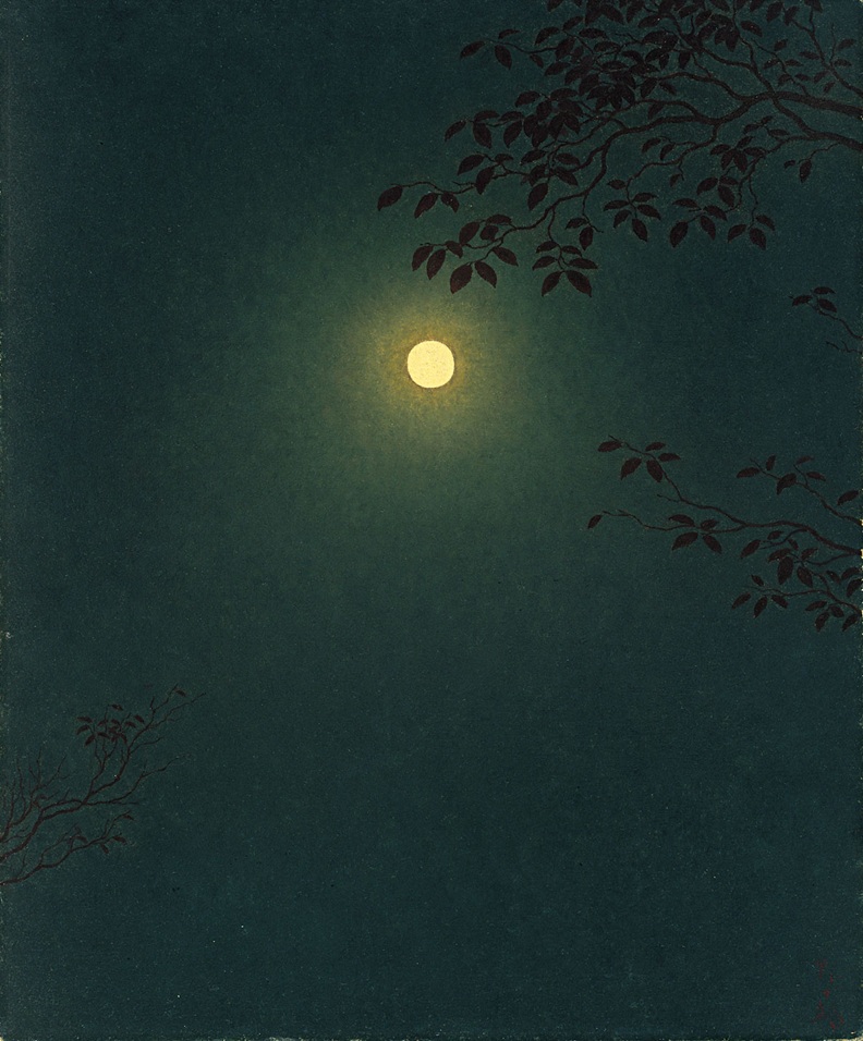 髙島野十郎《月》
昭和37(1962)年　福岡県立美術館