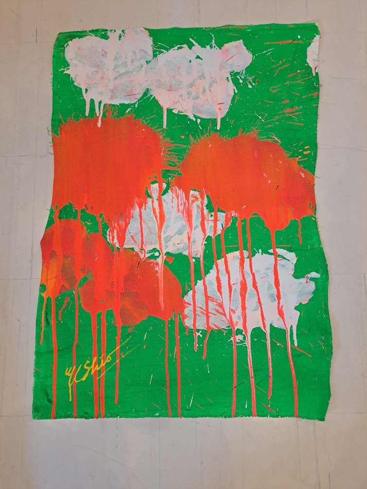 「H氏コレクションから ～ 篠原有司男 ボクシング・ペインティング」奈義町現代美術館