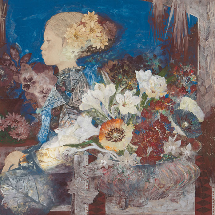 窪井裕美「窓辺の冬」令和6年（2024）