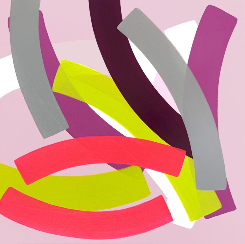 「Un Passage №254082」 キャンバス・アクリル 50 × 50 cm