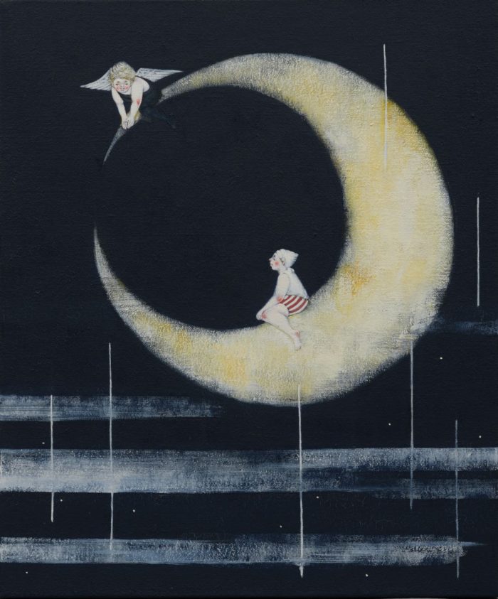 「やさしき月夜」

F8