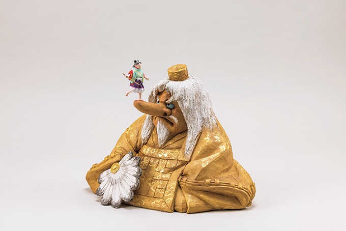 「鞍馬山」高さ30cm