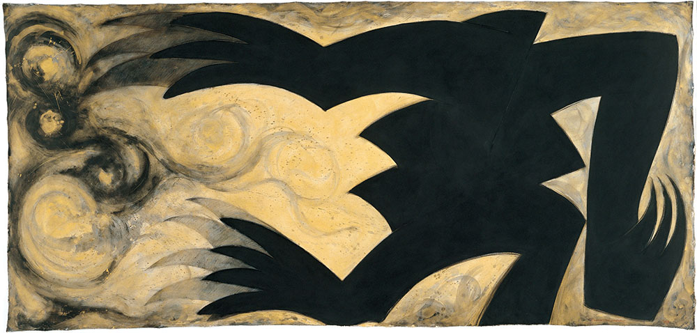 渡辺豊重《鬼　その１》2009年、栃木県立美術館