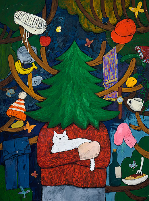 平子雄一《Lost in Thought : Origin》2025 4枚組作品の一部
©Yuichi Hirako photo by Osamu Sakamoto