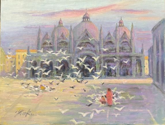 「サンマルコ寺院のハト(ベニス)」
P15