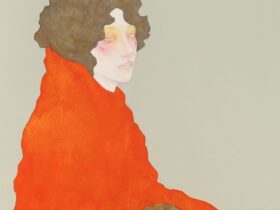 「お互いね」 30F 高知麻紙、ミクストメディア 2025年