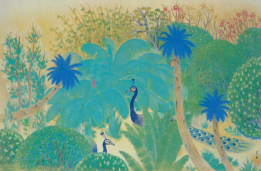 荒井寛方《薫風》1919年　さくら市ミュージアム-荒井寛方記念館-所蔵