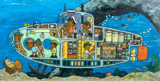 『ぼたんを　おしたら』（詩　巽聖歌）
＊「こどものせかい」1963年7月号（至光社）掲載