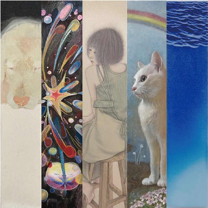 川口麻里亜「table」36×7.4cm
七「大きな手持ち花火」36×7.2cm
柳田真理「腰掛け」36×7.2cm
森田洋美「雨のち晴れ」36×7.2cm
官野良太「wave」36×7.2㎝