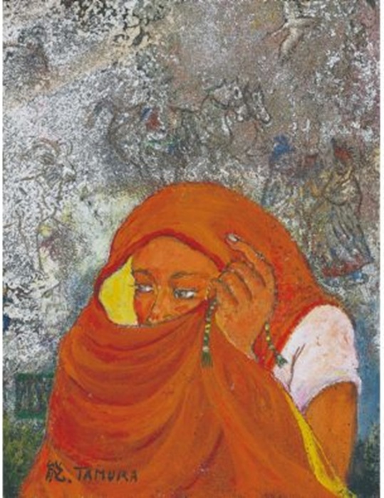 作品名:緋色のサリー
サイズ :3号変