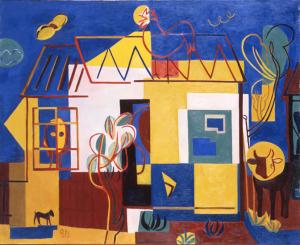 瑛九《小さき生活》1950年