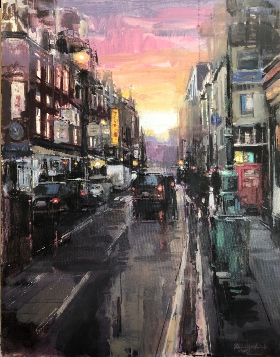 寺本和純「アフターグロウ」
F6号