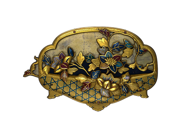 重要文化財 百工比照 第六号箱第二十抽斗「花籠釘隠」江戸時代・17～18世紀　前田育徳会蔵