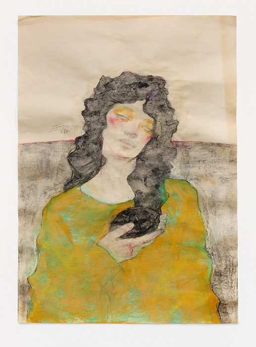 「そのつもりでーdrawingー」

大衣

古紙、ミクストメディア

2025年