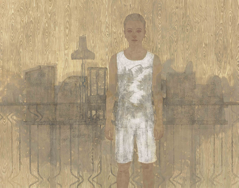 宮北千織「月影」令和3年（2021）