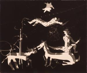 瑛九​《遭遇》1950年​