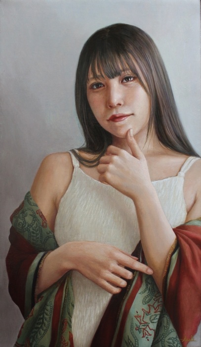 朝日夏実「しなやかな」
M4号
キャンバスに油彩
