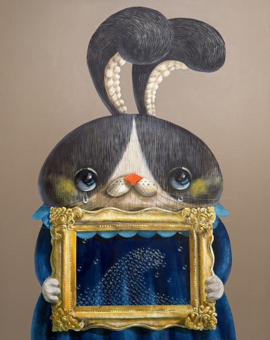 《胸の中の風景画/An Inner Landscape》
F30号
アクリル絵の具、キャンバス