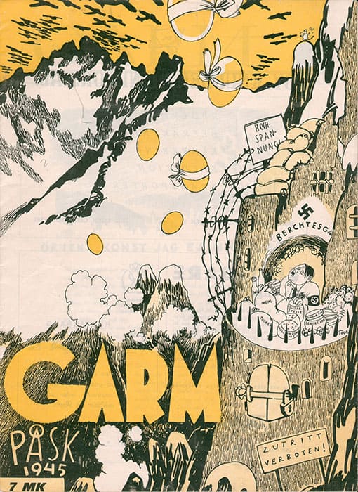 雑誌『ガルム』1945年イースター号 ムーミンキャラクターズコレクション
© Tove Jansson Estate