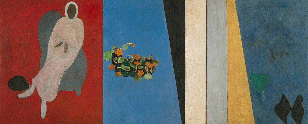 村井正誠《アラブの窓》1929年 油彩、キャンバス 和歌山県立近代美術館蔵