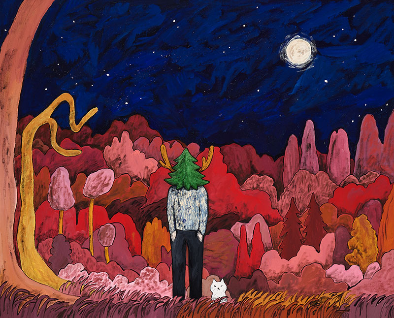 平子雄一《Lost in Thought 230》2025
©Yuichi Hirako photo by Osamu Sakamoto