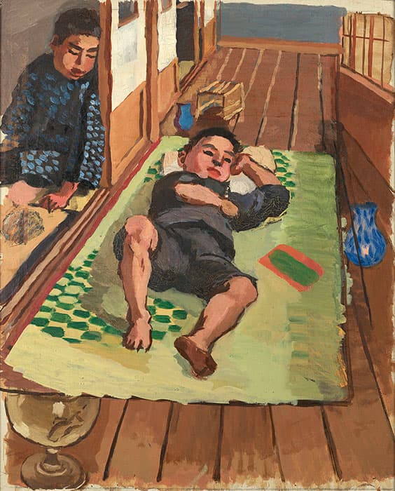 《子供たち》1932年 個人蔵